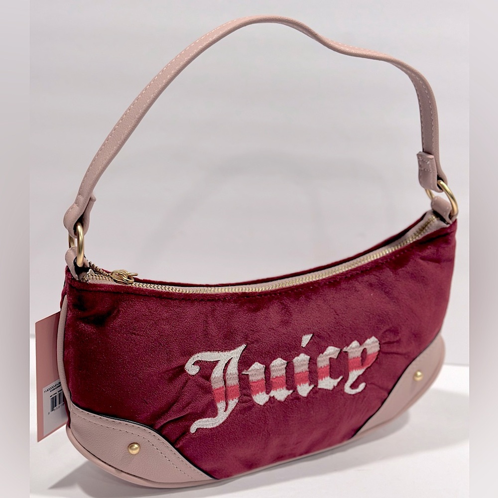 Juicy Couture Retro Vibe / Velvet Shoulder Bag